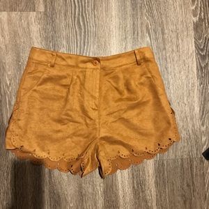 NWOT…Cotton Candy brown shorts